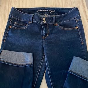 American Eagle Capri Jeans Artist Stretch Size 10
